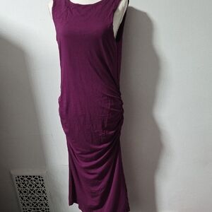 Athleta Rich Purple Midi Dress